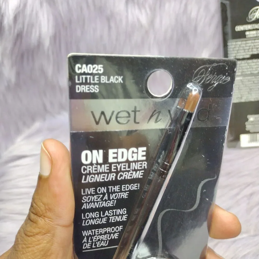 NEW Lot Of 2 Wet n Wild on Edge Creme Eyeliner Fergie Little Black Dress CA025